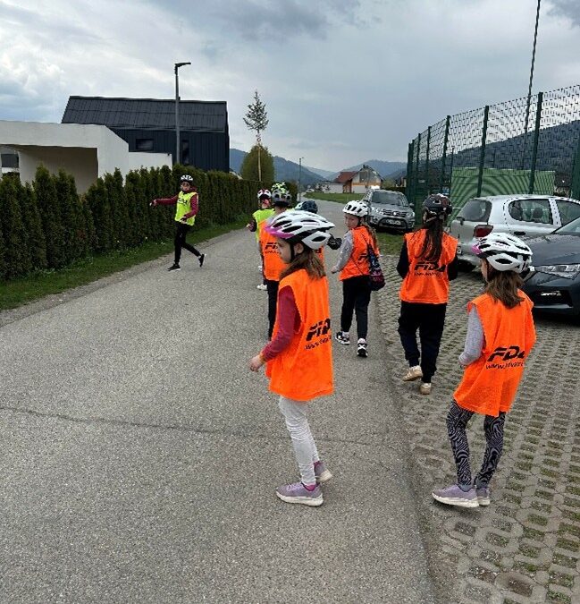 Četrtošolci in kolesarski izpit