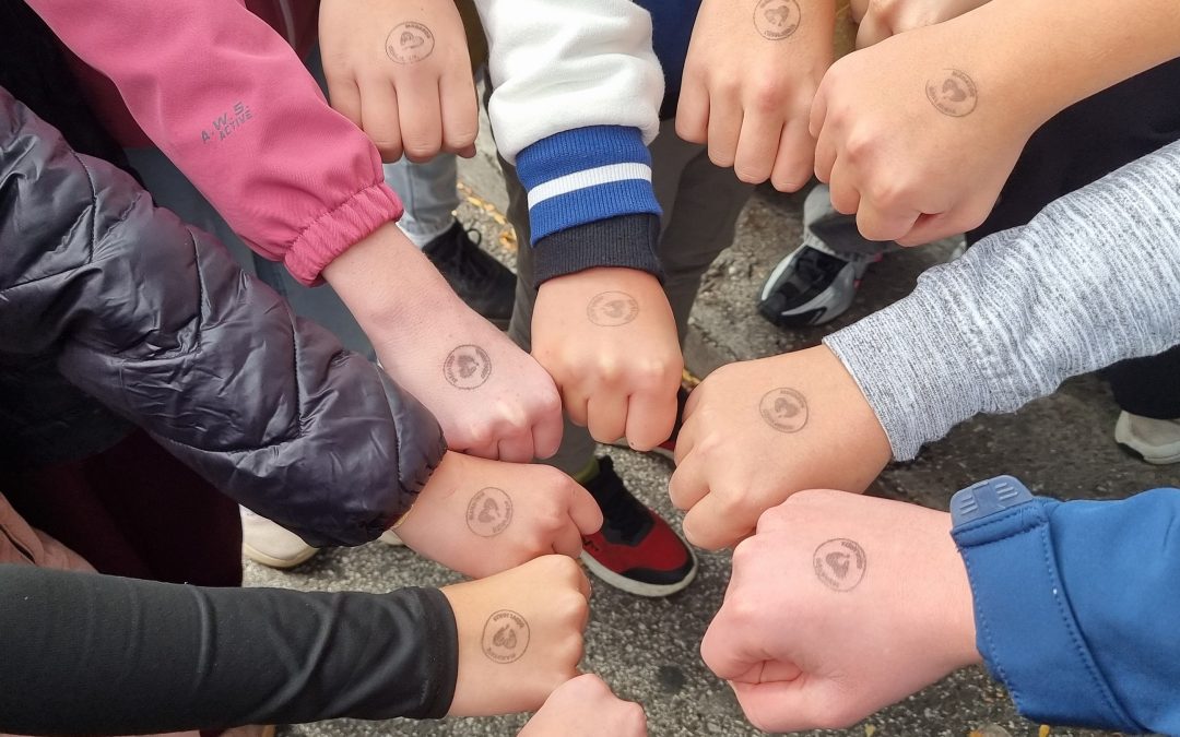 Ekipa prve pomoči OŠ Muta na Maratonu oživljanja